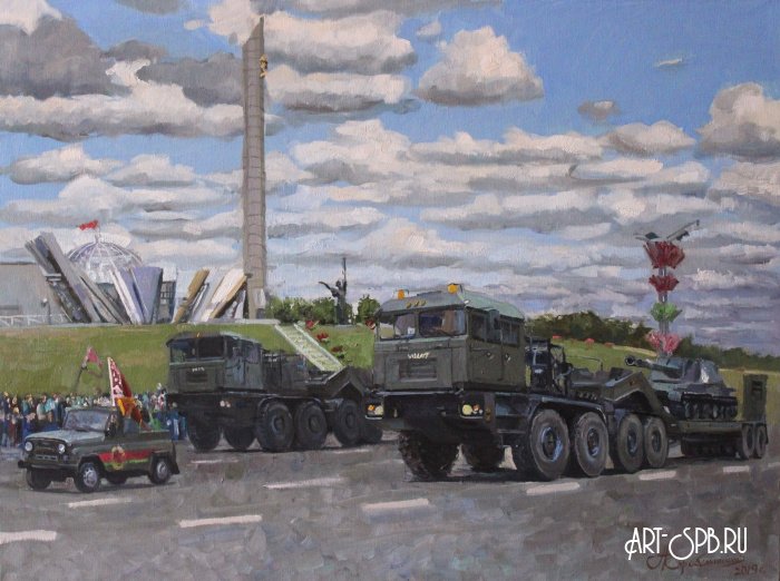Военный парад в Минске Военный парад в Минске