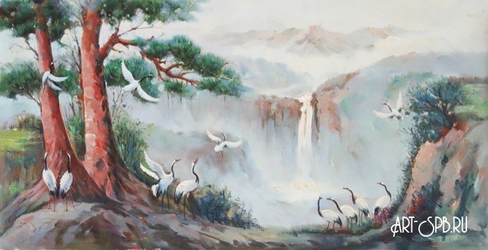 Журавли и сосны Журавли и сосны