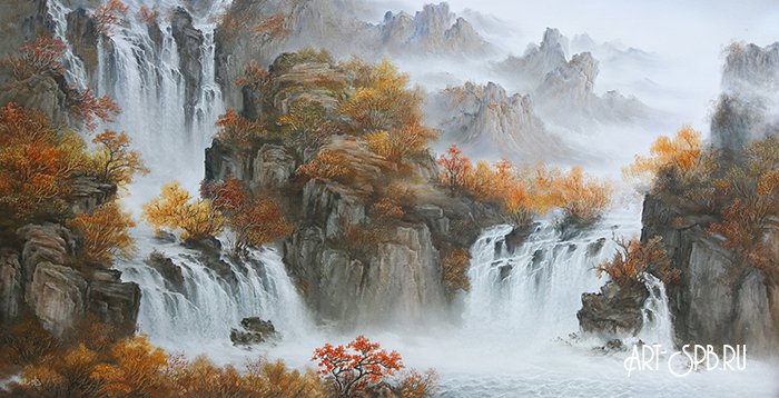 Осенние водопады Осенние водопады