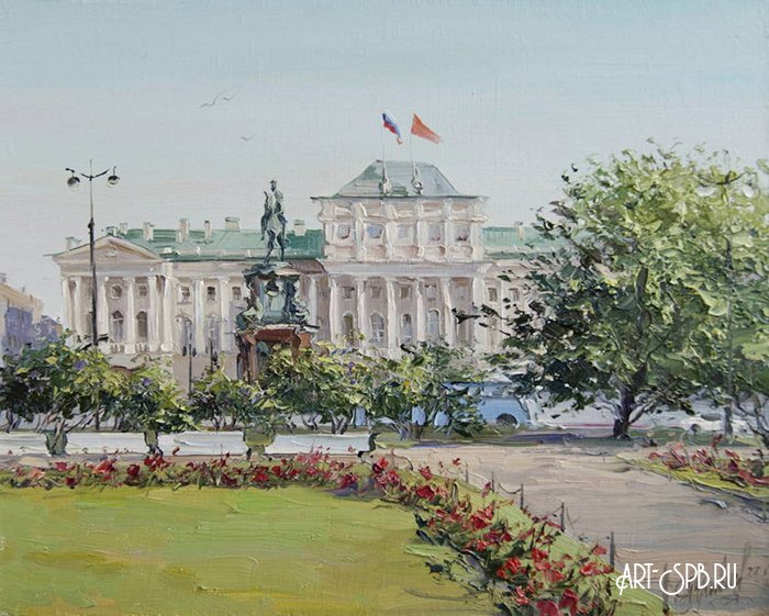 Июнь на Исаакиевской площади Июнь на Исаакиевской площади