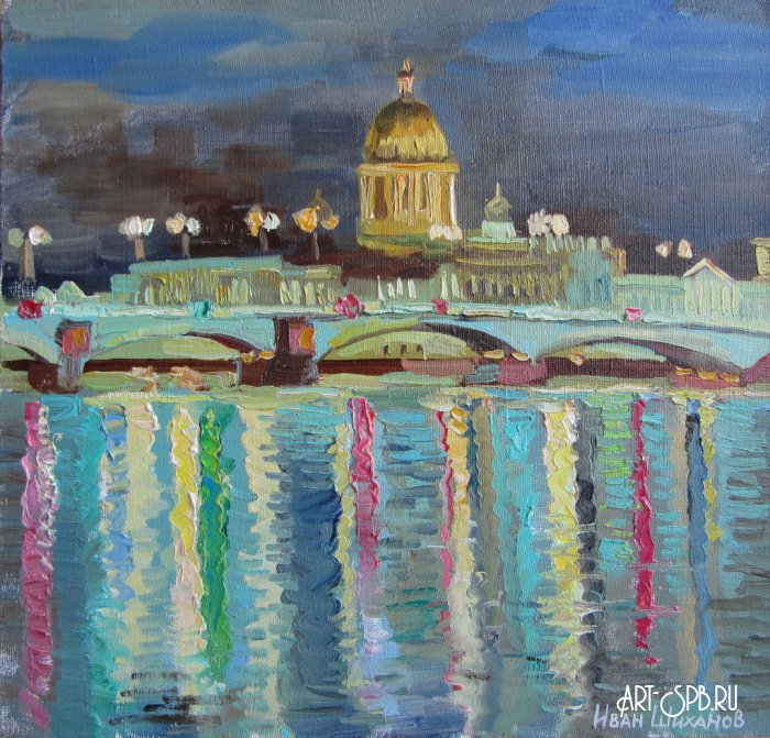 Петербург. Ночные огни