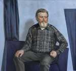 Дед в клетчатой рубашке