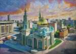 В золотых лучах заката