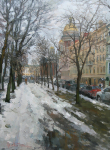 Исаакиевский собор. Зима