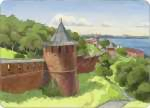 Нижегородский Кремль. Белая башня. Июнь