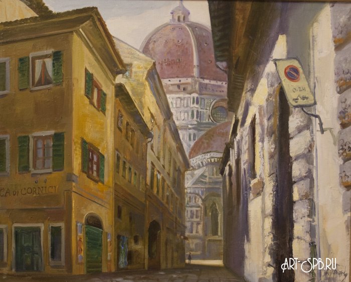 Флоренция. Via dei Servi Флоренция. Via dei Servi