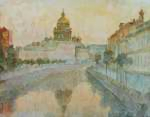 Исаакиевский собор. Вид с Поцелуева моста