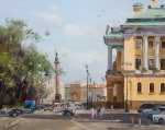 Вид на Дворцовую площадь