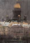 Исаакиевский собор. Гроза
