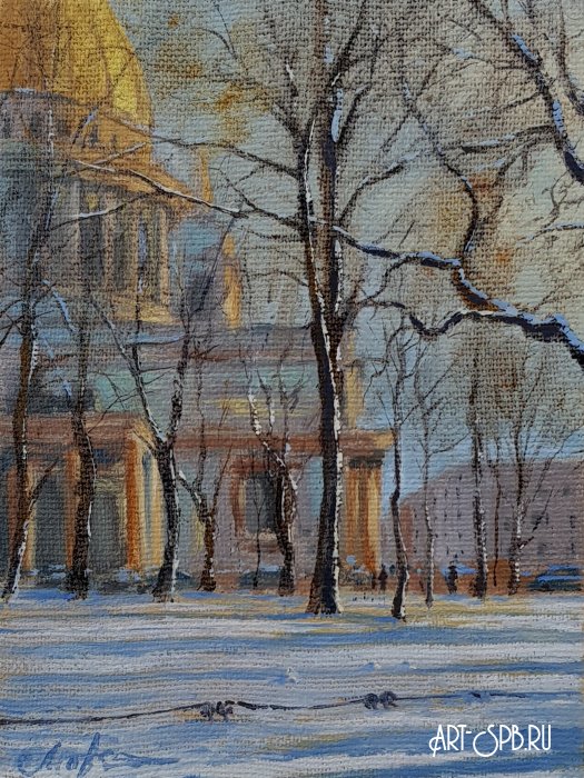 Исакий зимой Исакий зимой
