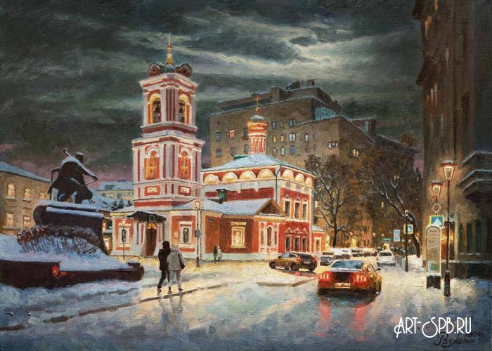 Красота зимнего города Красота зимнего города