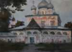 Вечер. Знаменская церковь