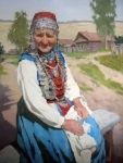 Портрет пожилой женщины