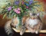Натюрморт с котом