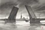 Нева. Дворцовый мост