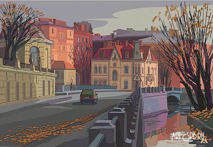 Санкт-Петербург. Адмиралтейский канал