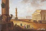 Биржа с маяками 1821 Степан Галактионов