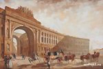 Вид арки Главного Штаба 1822 Карл Беггров