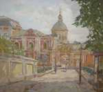 Лавра освещенная солнцем