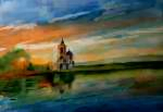 Горел закат