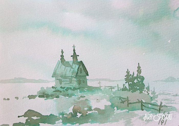 Церковь на берегу