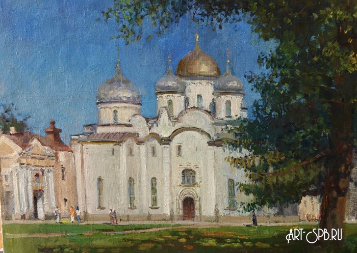 Солнечный день в Великом Новгороде