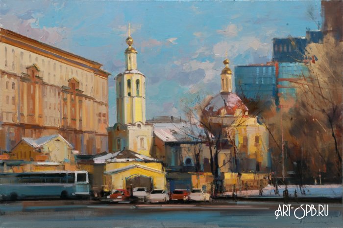 «В тисках мирской суеты» Церковь всех Святых во Всехсвятском на Соколе