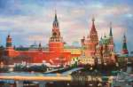Кремль в красном цвете кумача