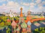 Весеннее солнце над Кремлем