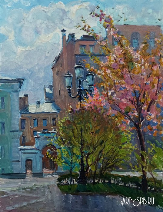 Весна на улицах Петербурга