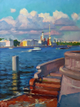 В Петербурге летним днем