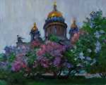 Майский дождь. Сирень у Исаакия Майский дождь. Сирень у Исаакия