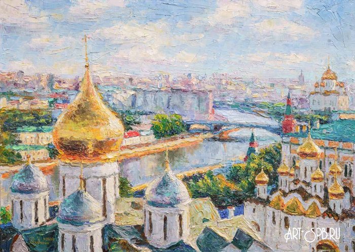 Золотые купола над Москвой-рекой Золотые купола над Москвой-рекой