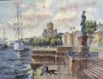 Адмирал Крузенштерн. Белая ночь. Петербург