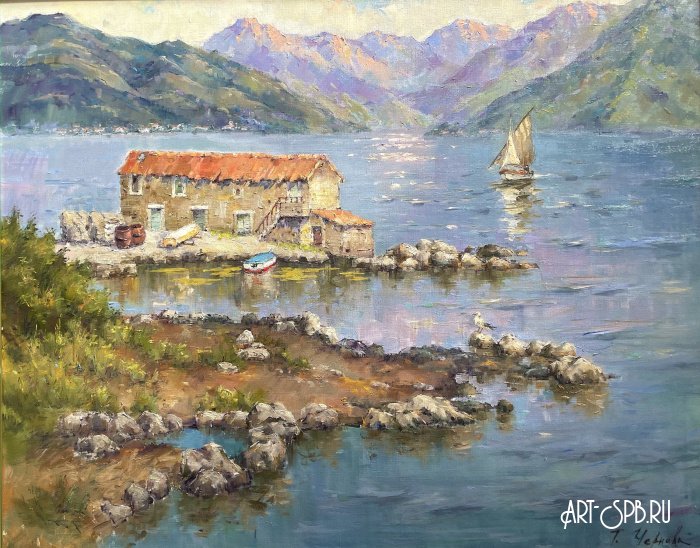 Адриатика. Утро. Старая деревня