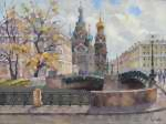 Спас на Крови. Теплый осенний день