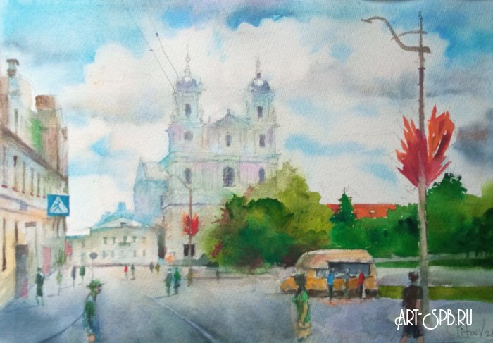 Советская площадь в Гродно