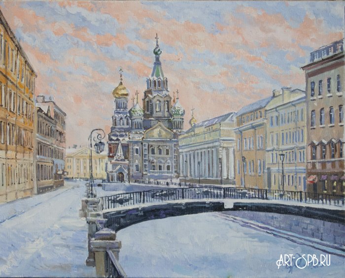 Спас на крови. Зима
