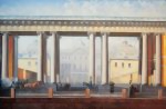 Аничков дворец со стороны Фонтанки 1838 Василий Садовников