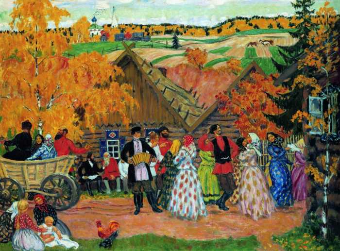 Деревенский праздник. Борис Кустодиев Деревенский праздник. Борис Кустодиев