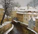 Прага. Река Чертовка