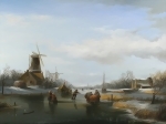 Зима Голландия