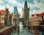 Пражский пейзаж. Карлов мост