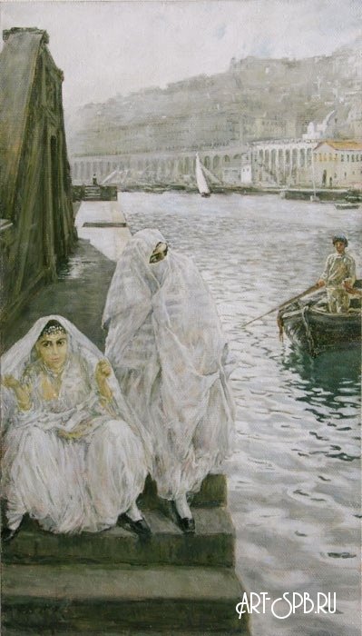 В гавани Алжира. Копия. Андерс Цорн