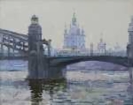 Большеохтинский мост. Смольный собор