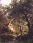 Пейзаж с часовней. Баренд Корнелис Куккук
