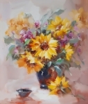 Подсолнухи