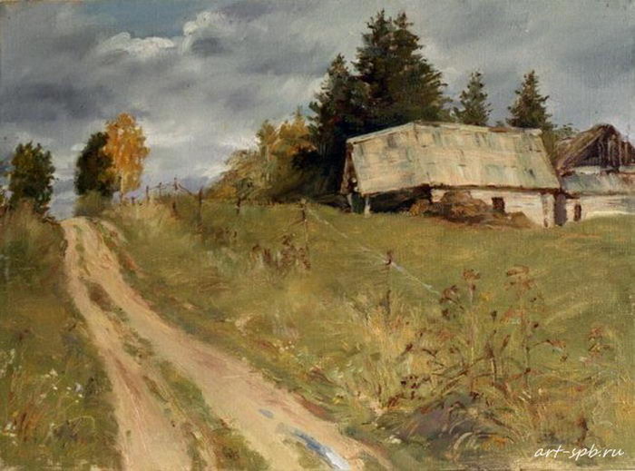 Дорога в Шаробыках
