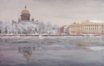 Вид на Исаакий и Сенат и Синод