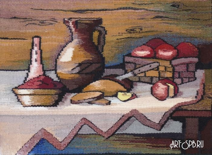 Натюрморт с яблоками